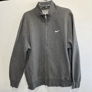 Men’s Gray Nike Zip Up